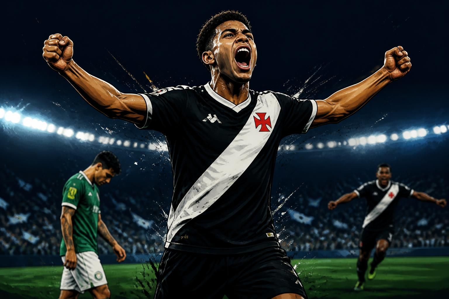 Andrey Fernandes é artilheiro e leva Vasco ao título sub-20