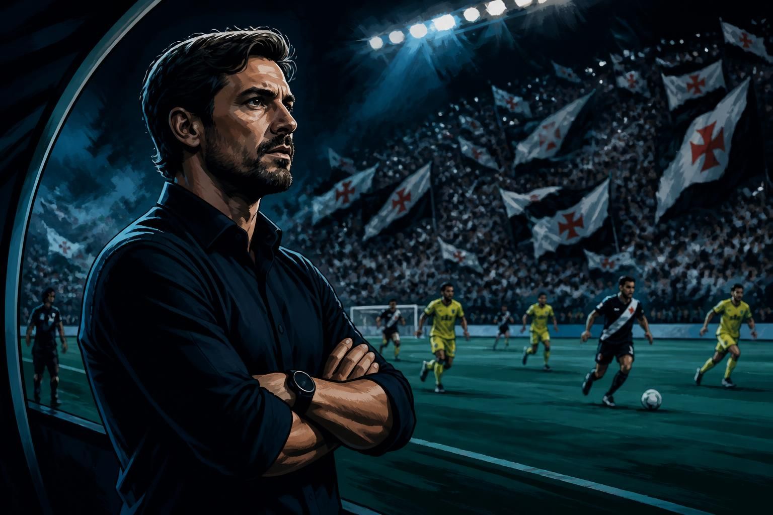 Pedro Emanuel estreia no Vasco contra o Mirassol