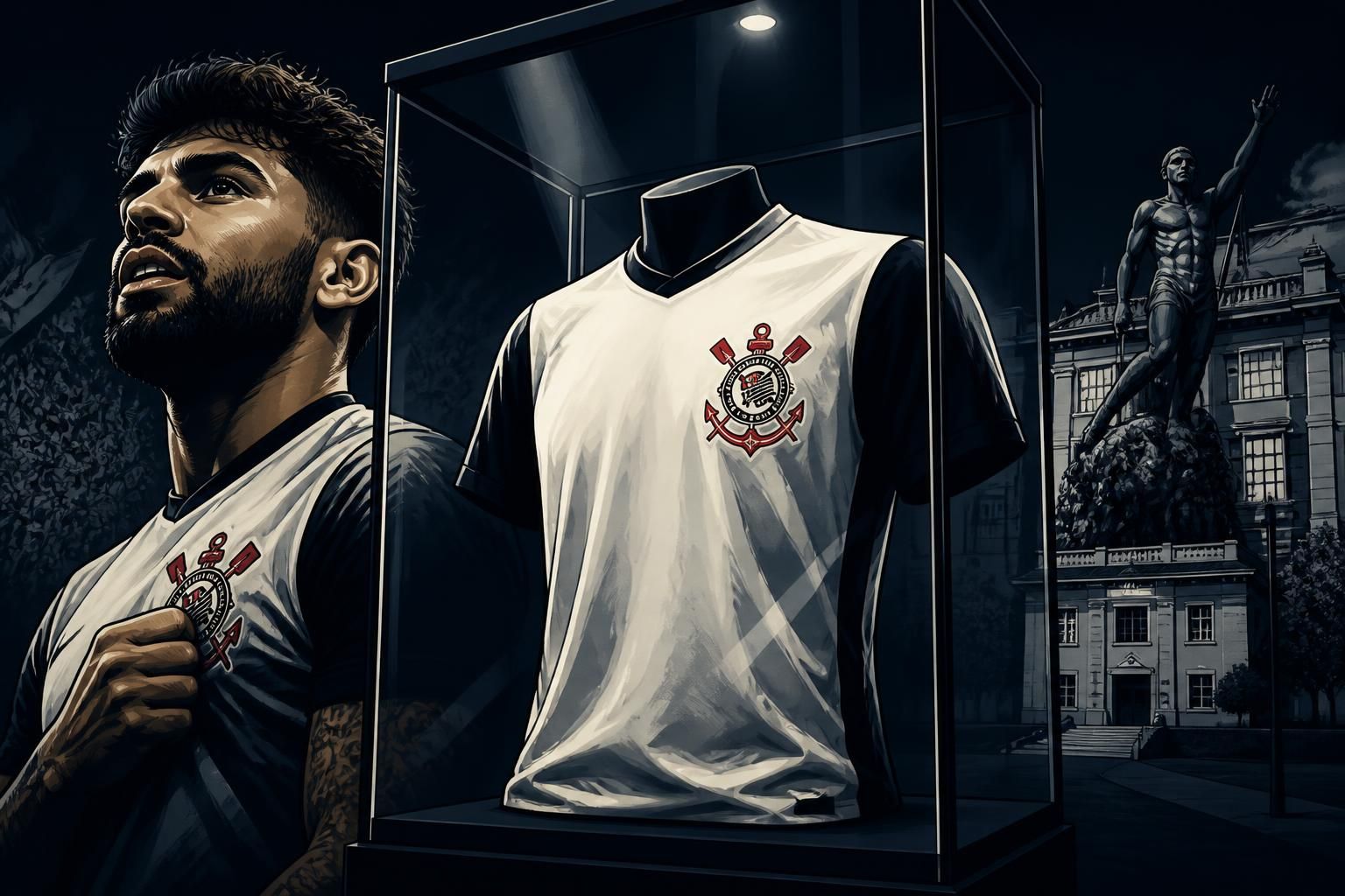 Corinthians registra furto de camisa de Yuri Alberto
