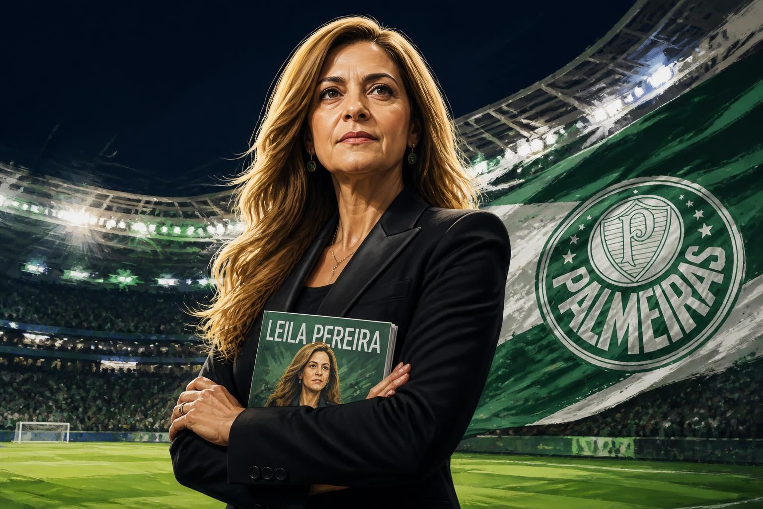 Leila Pereira, do Palmeiras, é a 15ª mulher mais rica do Brasil
