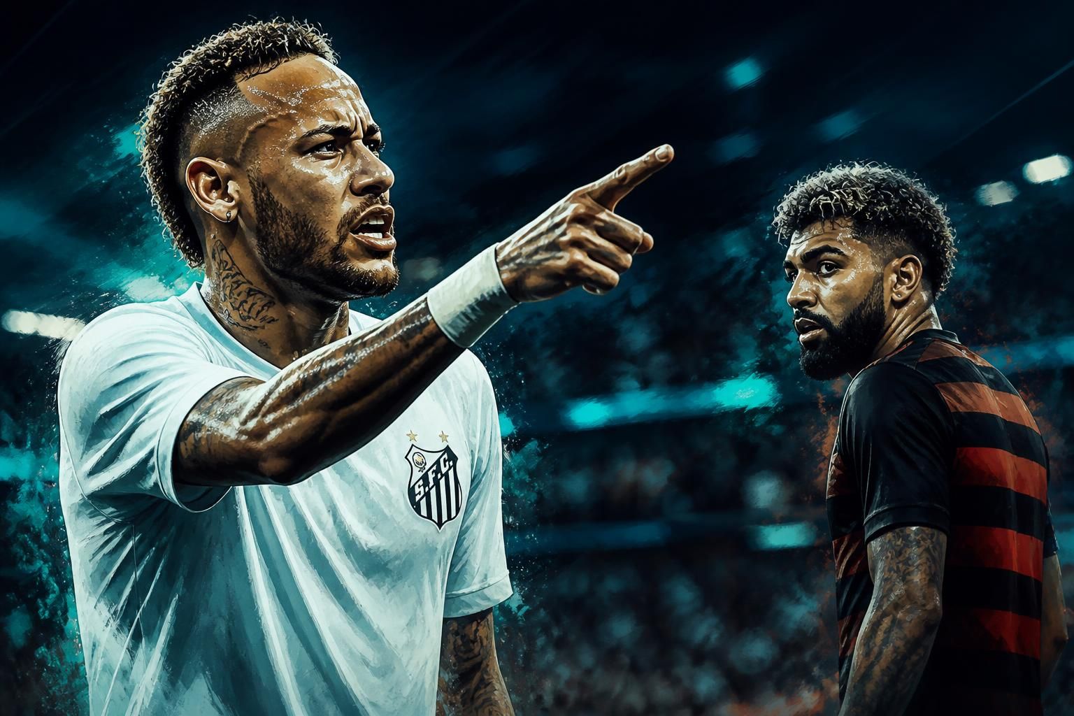 Neymar critica torcida do Santos após vitória na Sul-Americana