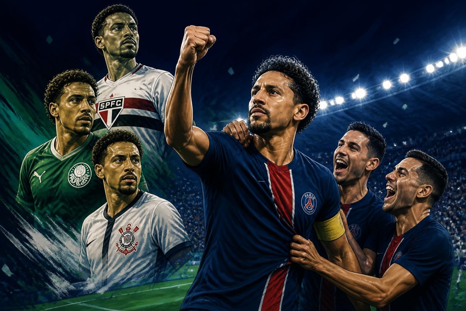 Trio de Ferro domina revelações da Champions League 2026/27