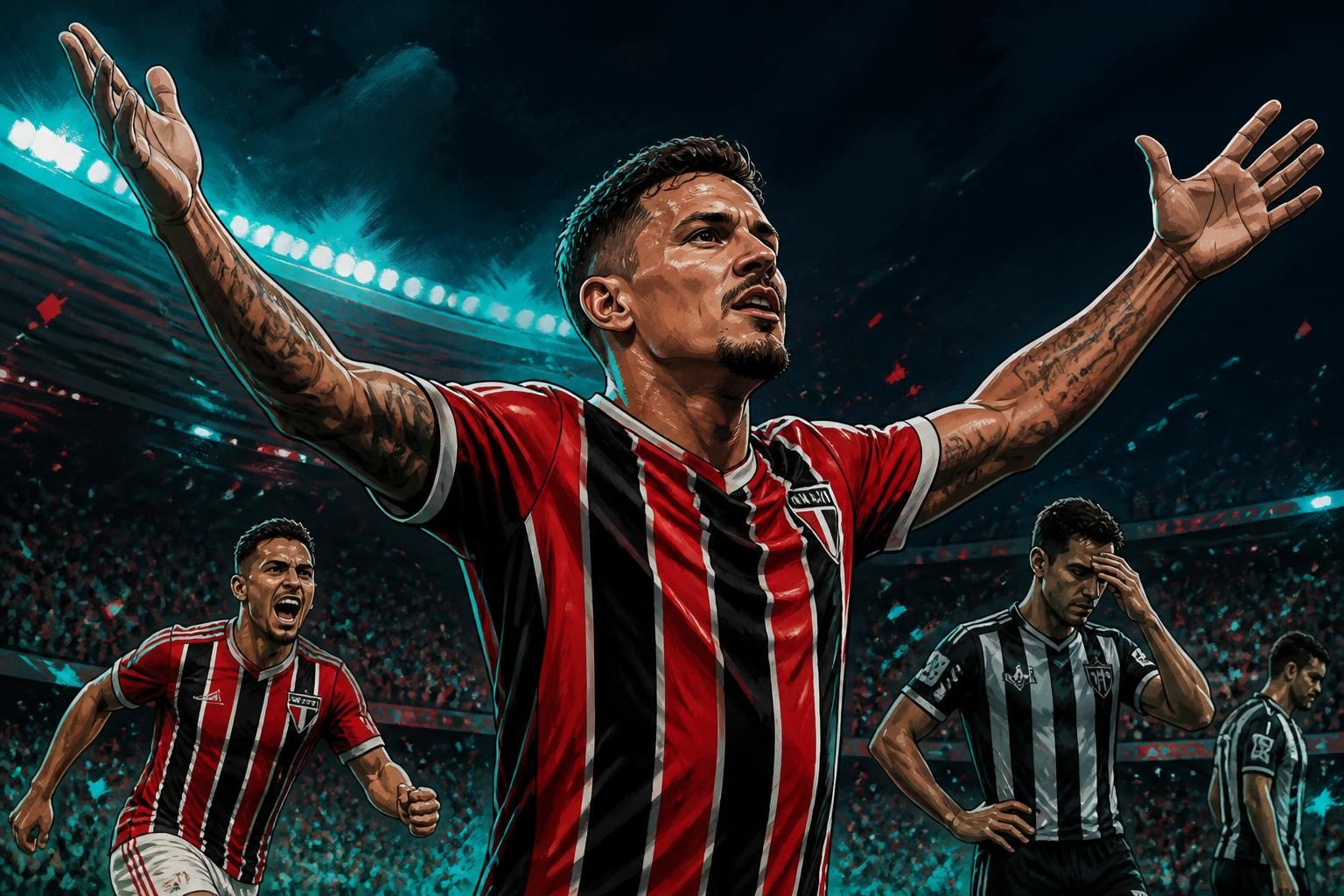 Luciano celebra vitória e critica bastidores do São Paulo