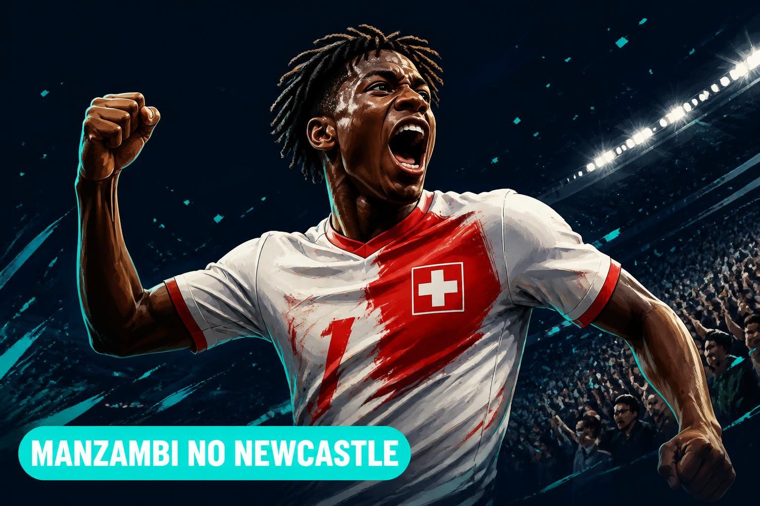 Manzambi vai do Freiburg para o Newcastle por R$ 350 mi