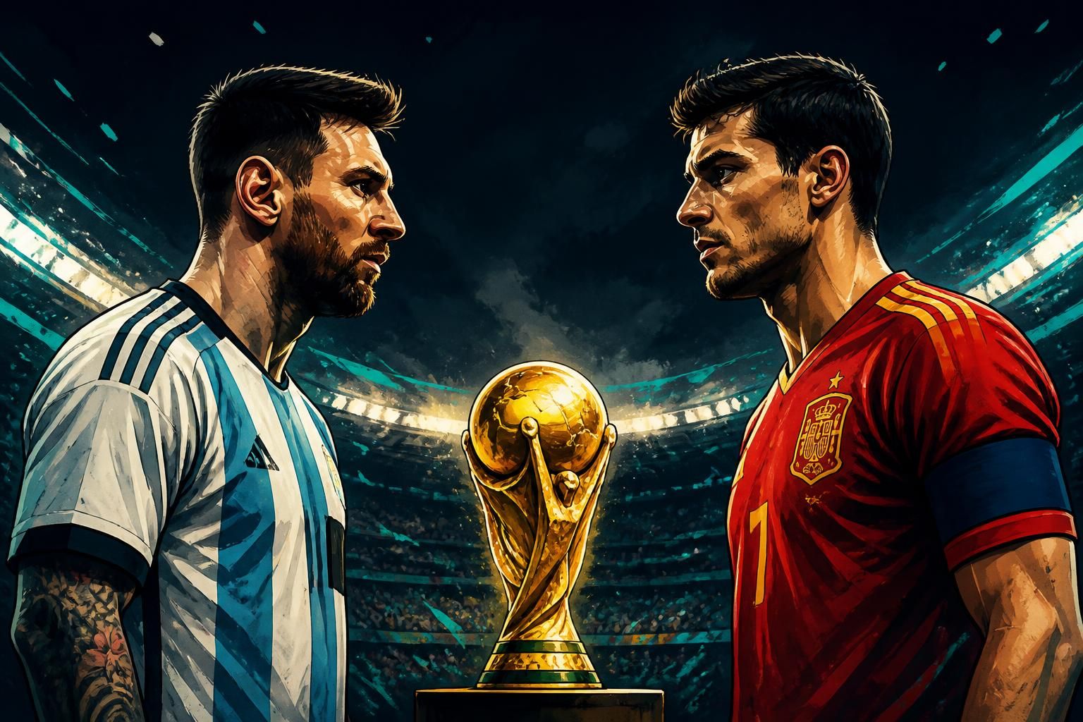 Espanha e Argentina disputam final da Copa de 2026