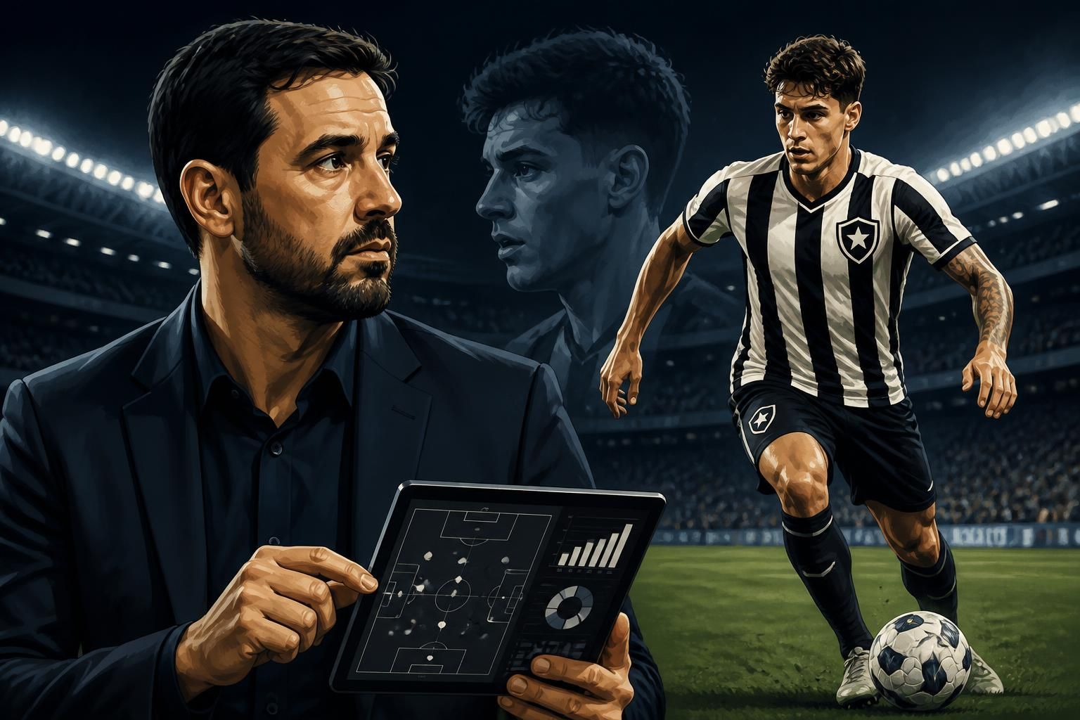 Ex-Scout do Botafogo critica contratação de Santi Rodríguez