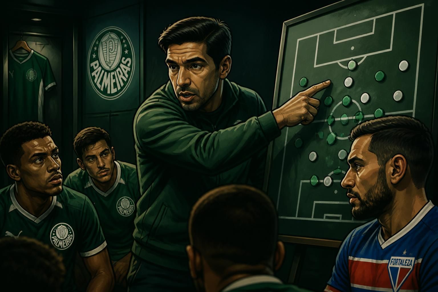 Abel Ferreira crava placar em vitória do Palmeiras