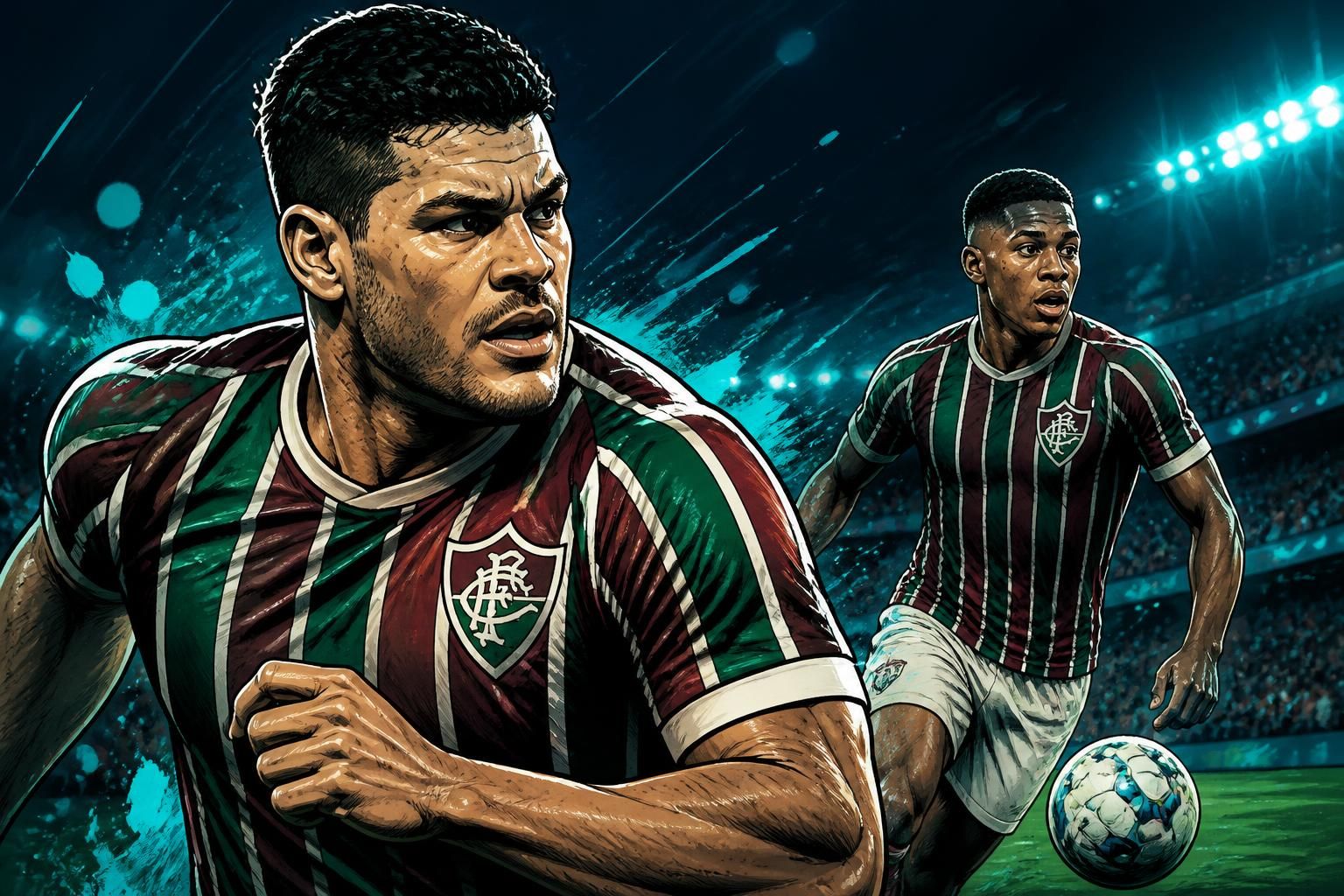 Hulk tem chance no ataque do Fluminense