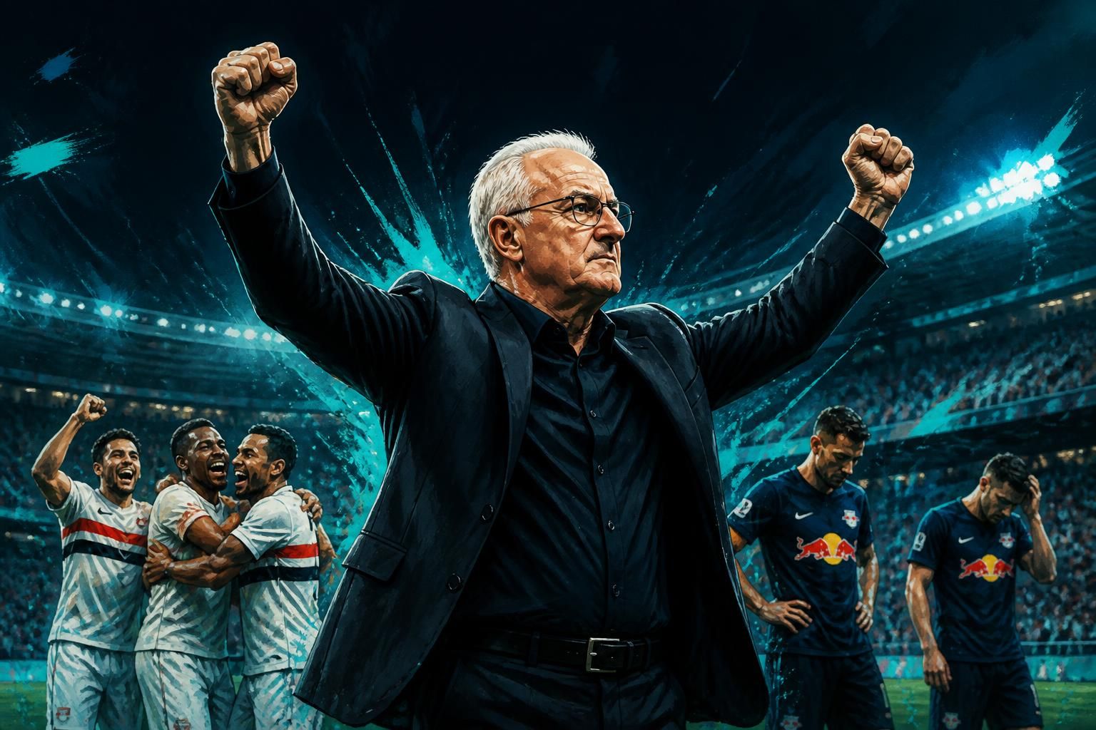 Dorival exalta caráter do elenco após fim de jejum no Brasileirão