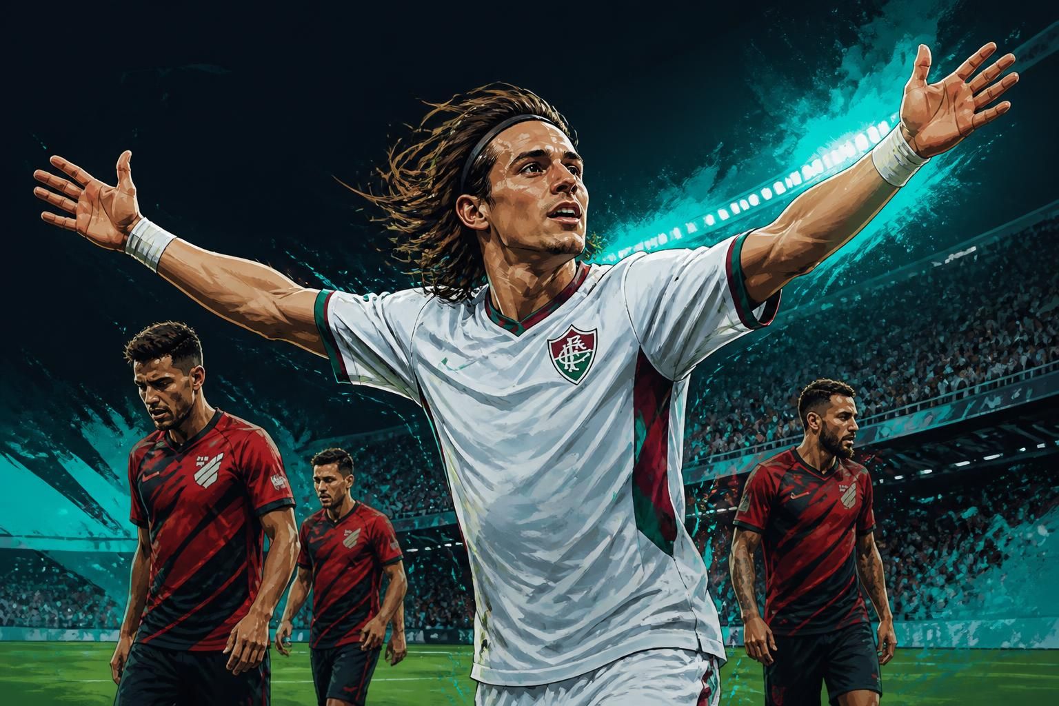 Canobbio marca e Fluminense empata com Athletico no G-4