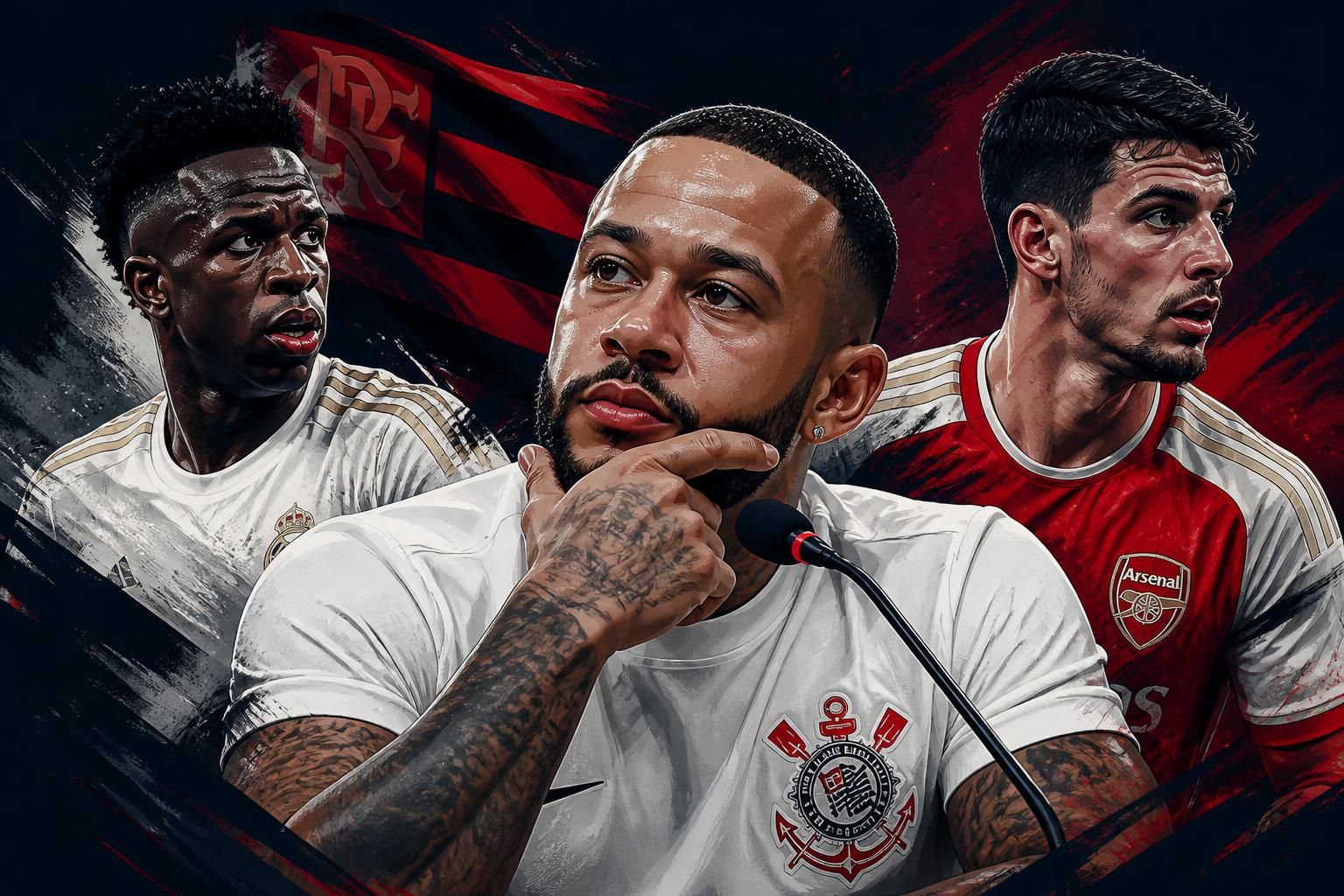Mercado da Bola: Memphis, Flamengo e Vini Jr