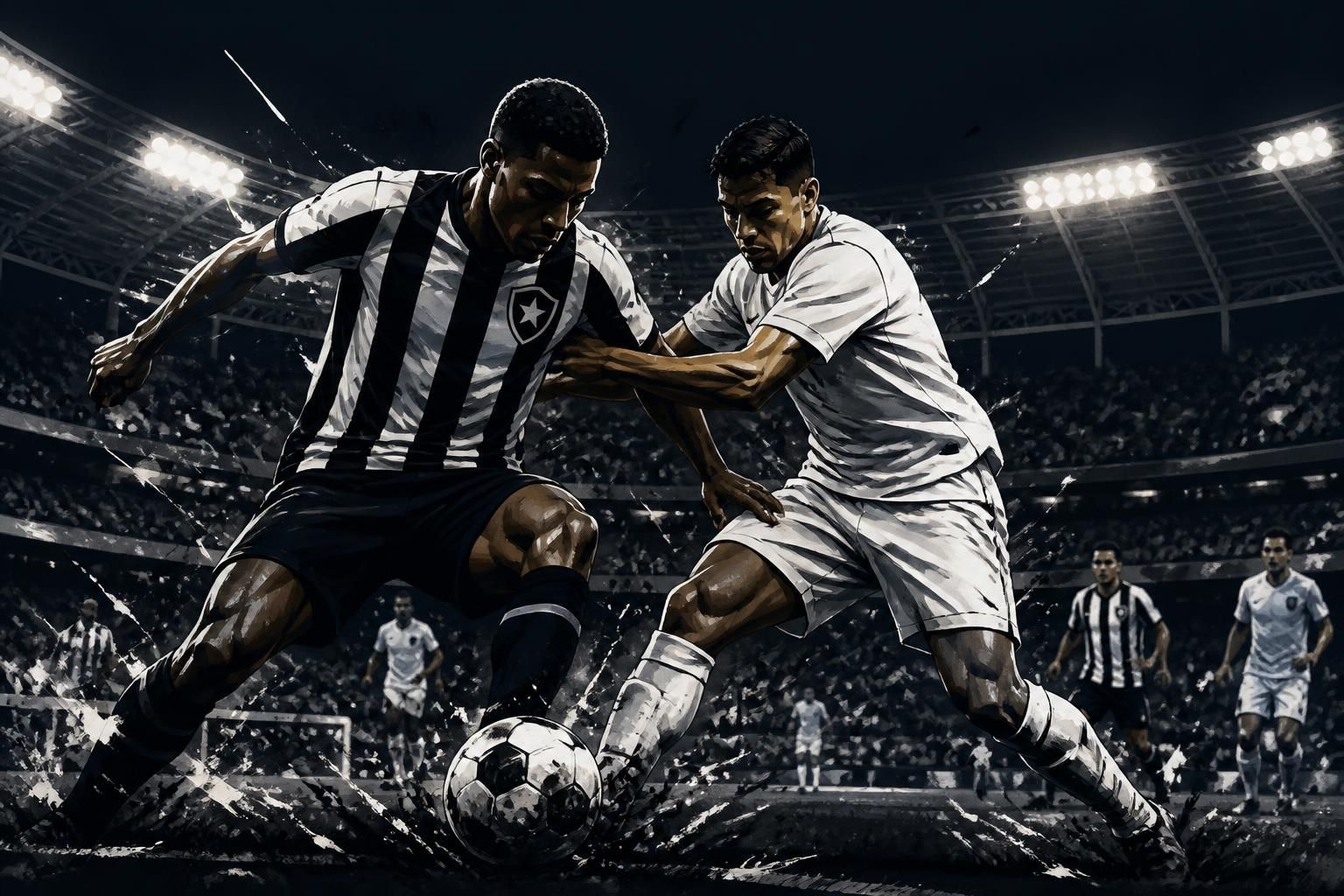 Botafogo x Santos: Onde assistir ao vivo no Brasileirão