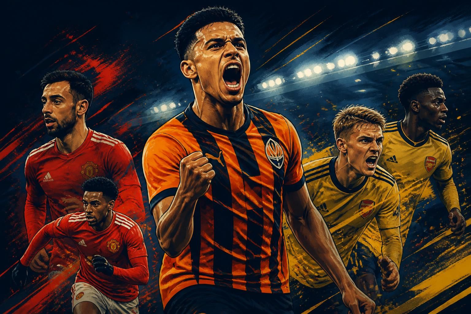 Manchester United e Arsenal disputam Kauã Elias