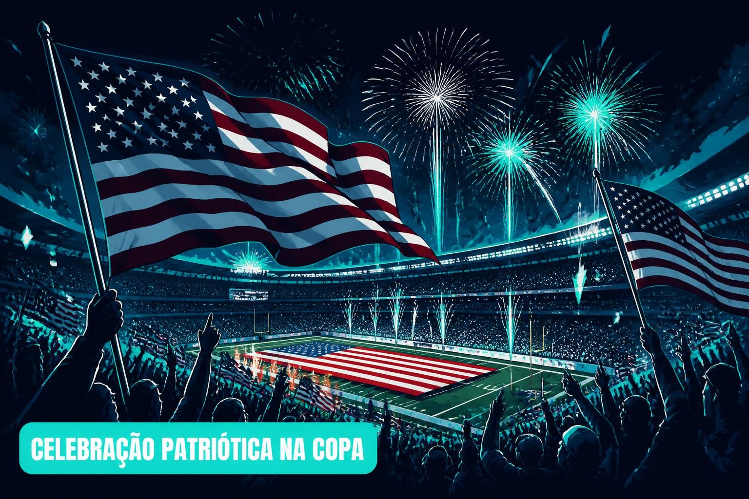 Copa 2026: Filadélfia celebra Independência dos EUA com Fogos