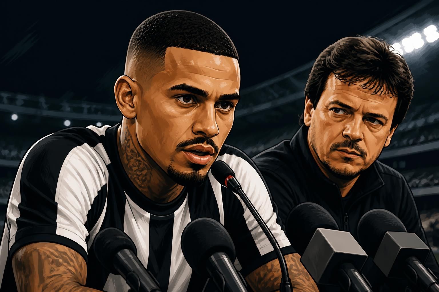 Matheuzinho defende Diniz no Corinthians antes de jogo na Argentina