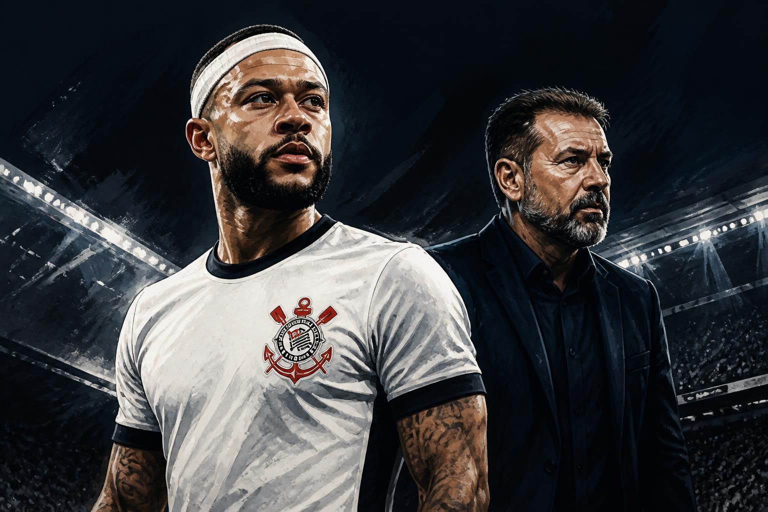 Corinthians renova com Memphis Depay sob risco financeiro