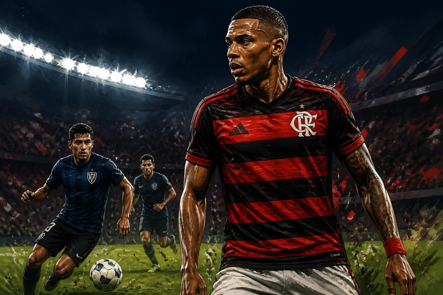 Anthony Valencia enfrenta clube que o formou pelo Flamengo