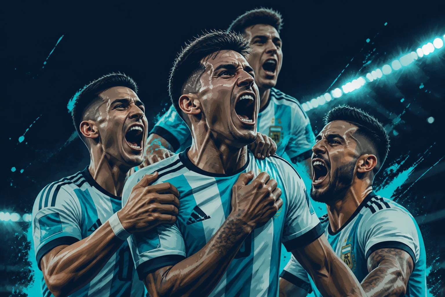 Argentina vira sobre Inglaterra e vai à final