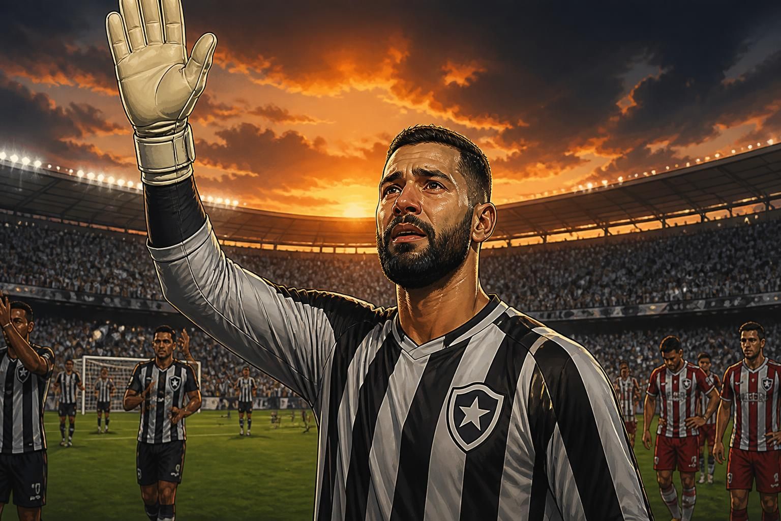 Raul se despede do Botafogo e assina com AVS