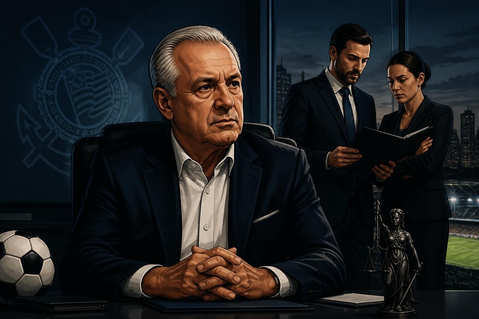 MP investiga segurança de Osmar Stabile no Corinthians