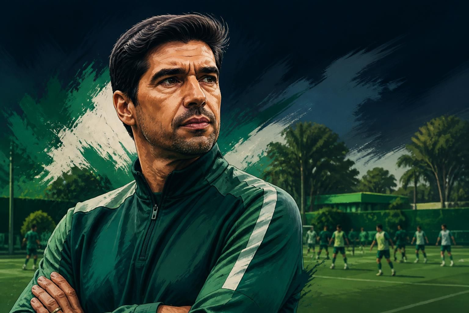 Abel Ferreira destaca valor de R$ 1,4 bilhão do Palmeiras