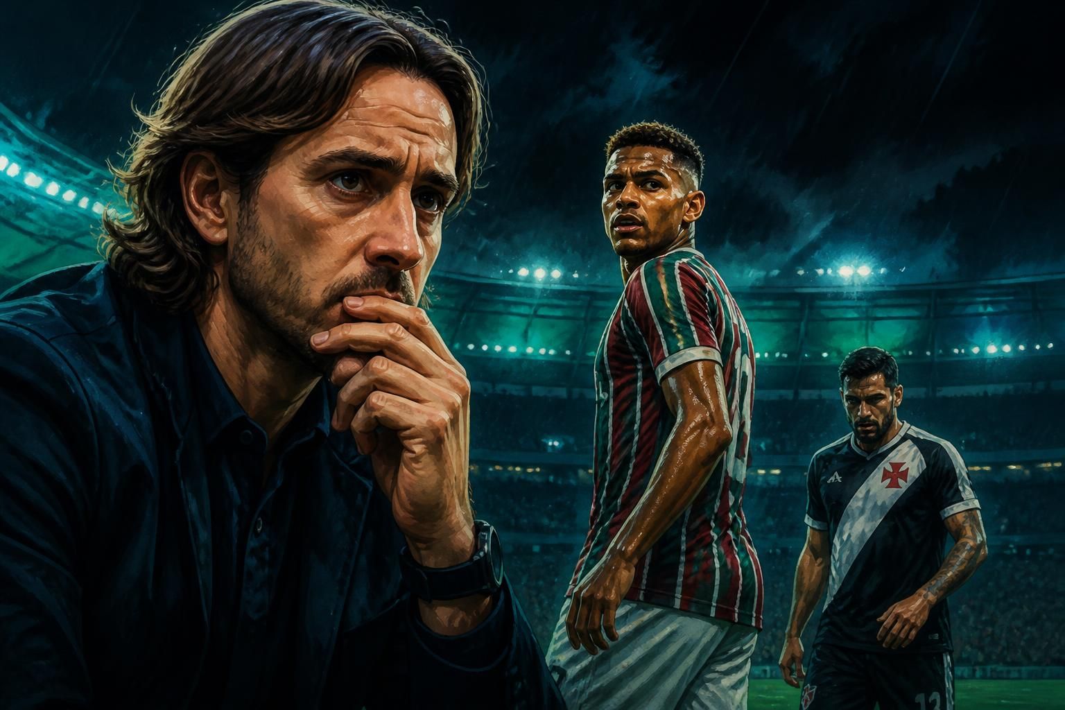 Fluminense x Vasco: Zubeldía enfrenta crise na zaga