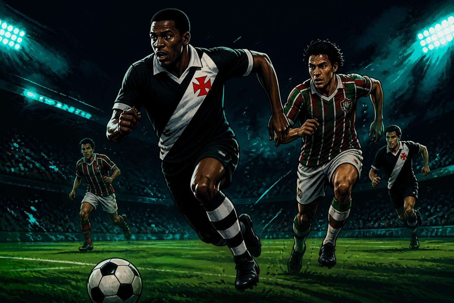 Jair supera lesão grave e brilha no Vasco