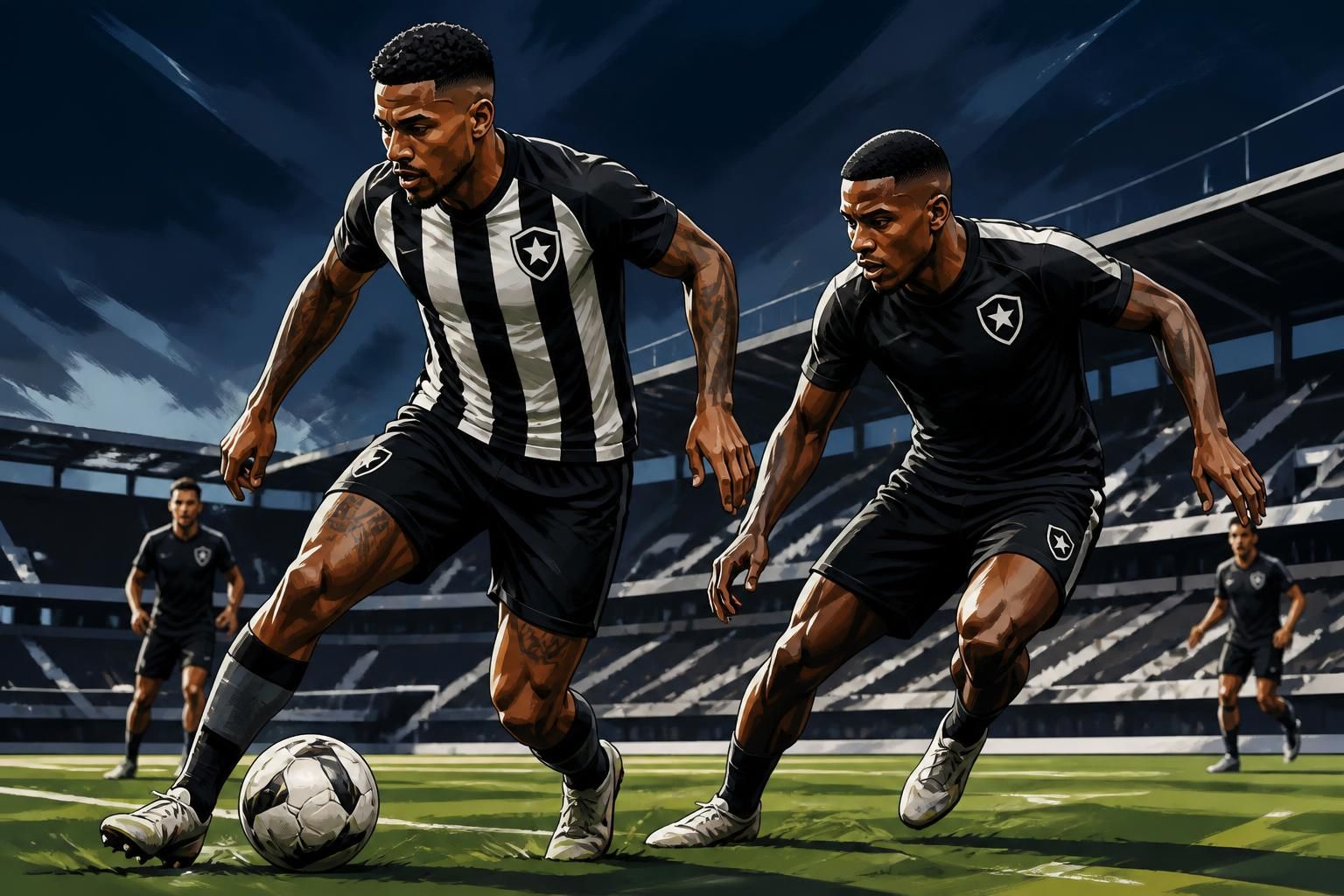 Botafogo decide lista para a Sul-Americana