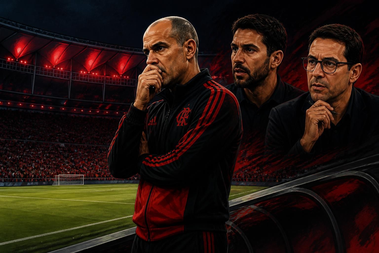 Flamengo sob pressão: problemas coletivos de Leonardo Jardim