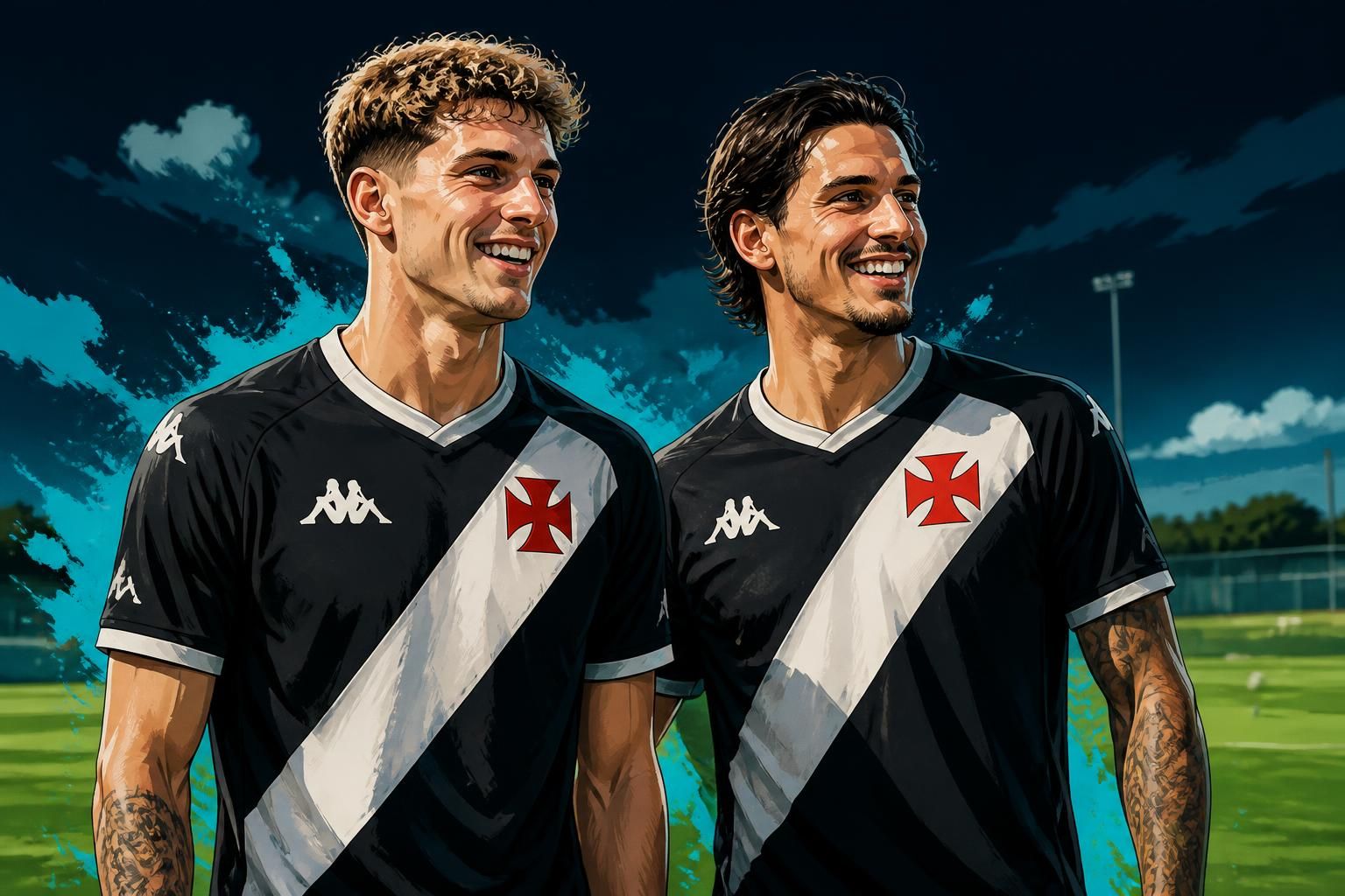 Vasco apresenta Colidio e Sosa em novo reforço