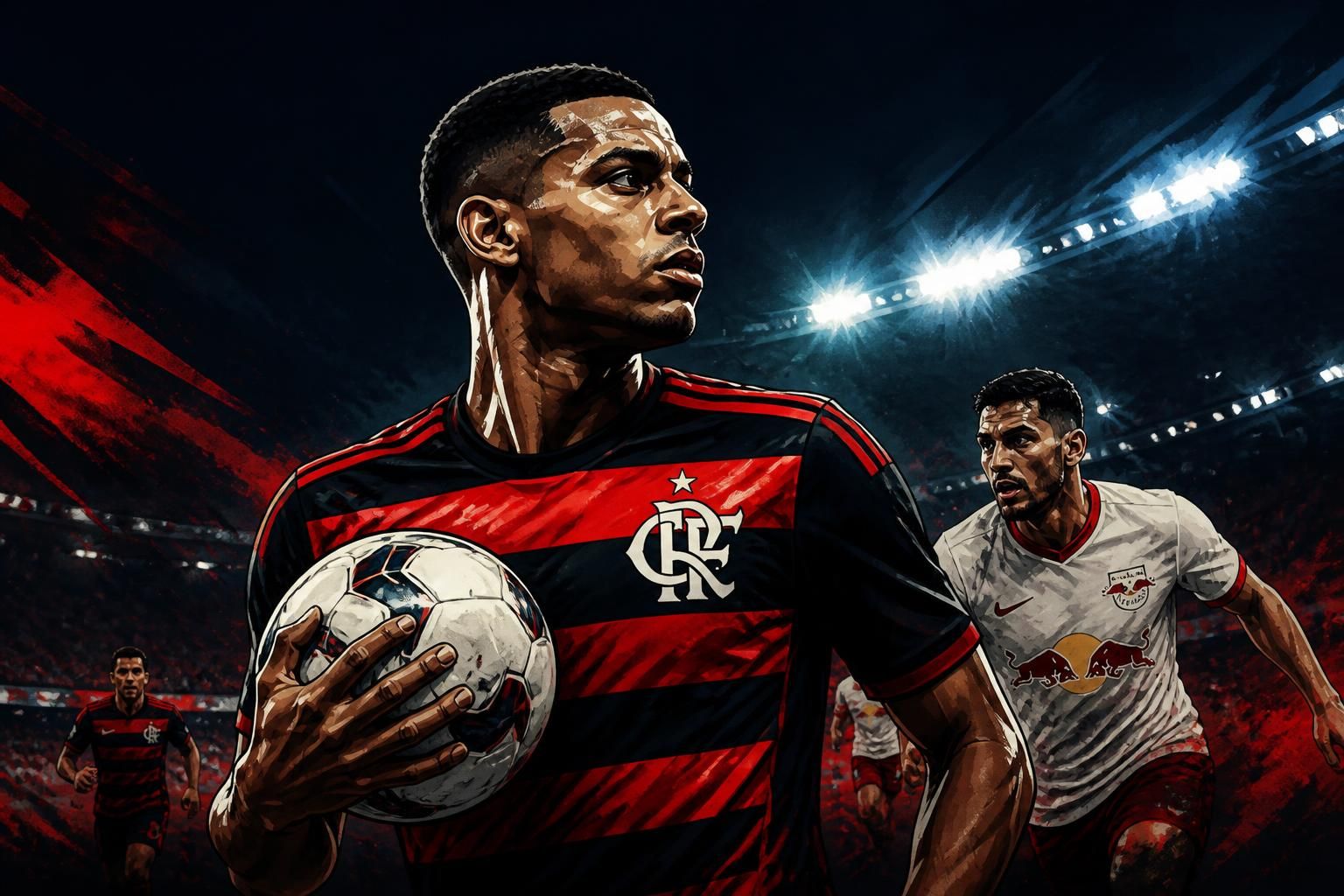 Flamengo adquire Wallace Yan do Bragantino com troca de jogador