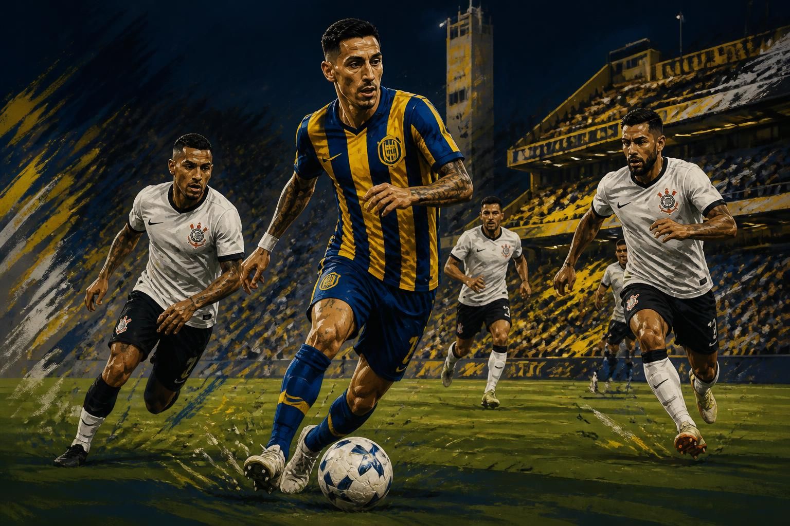 Corinthians encara Rosario Central com Di María na Libertadores