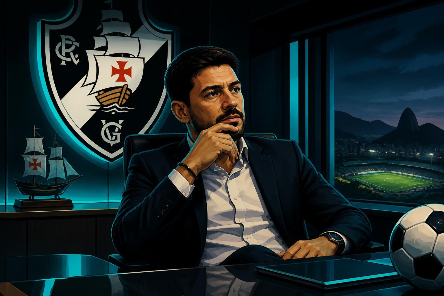 Vasco planeja novo empréstimo de R$ 120 milhões