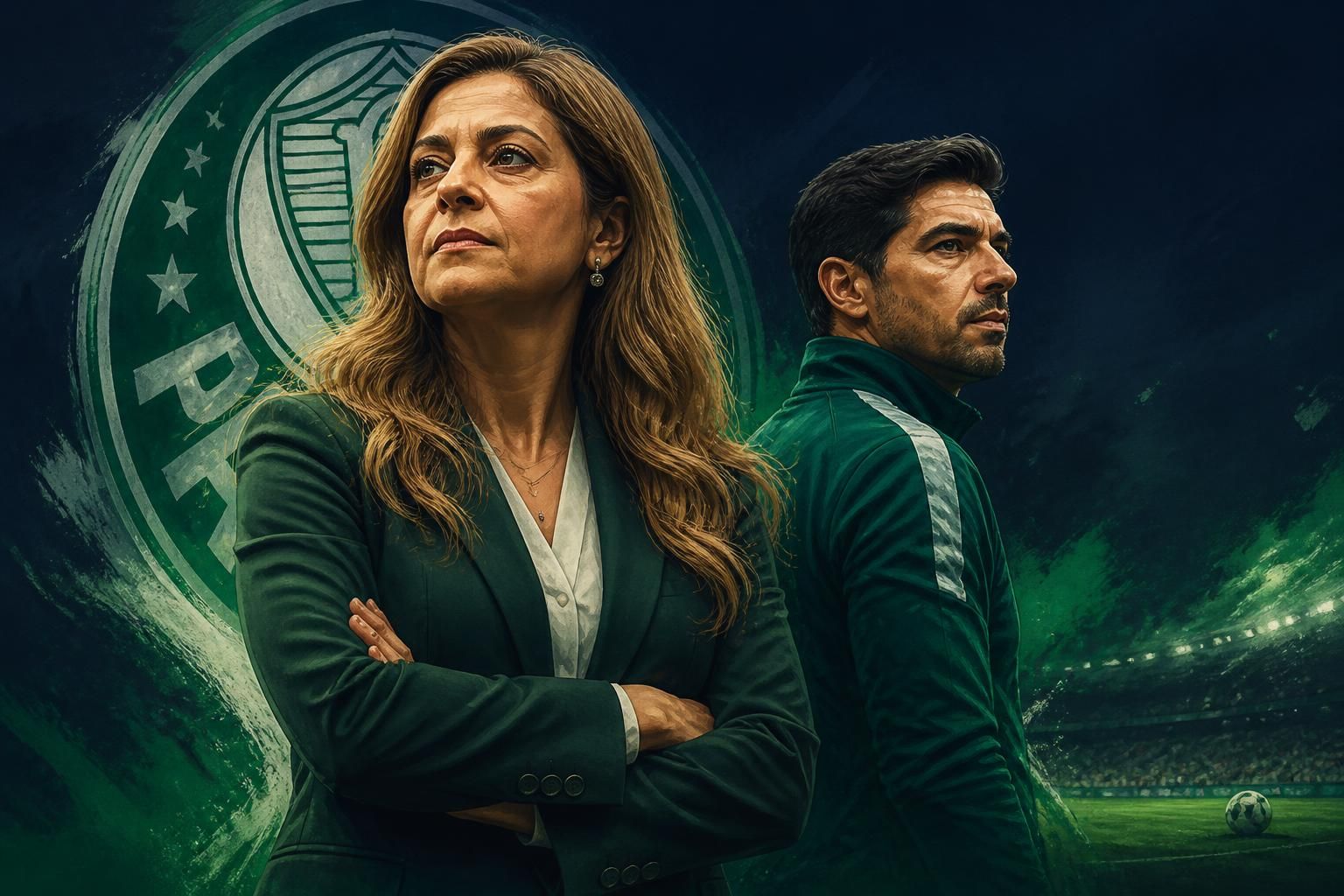 Leila Pereira defende Abel Ferreira e elenco do Palmeiras