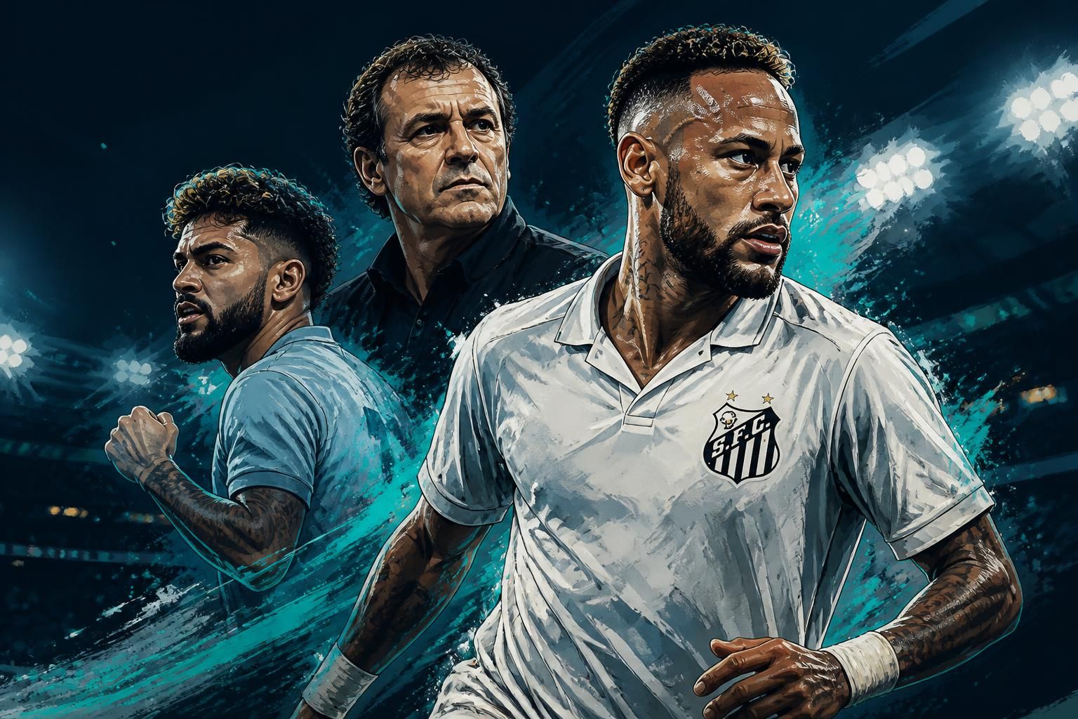 Santos escala Neymar e Gabigol contra o Remo