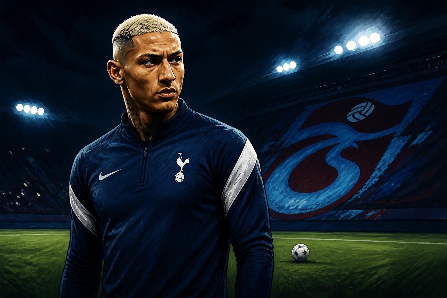 Richarlison excluído da lista do Tottenham para a Premier League