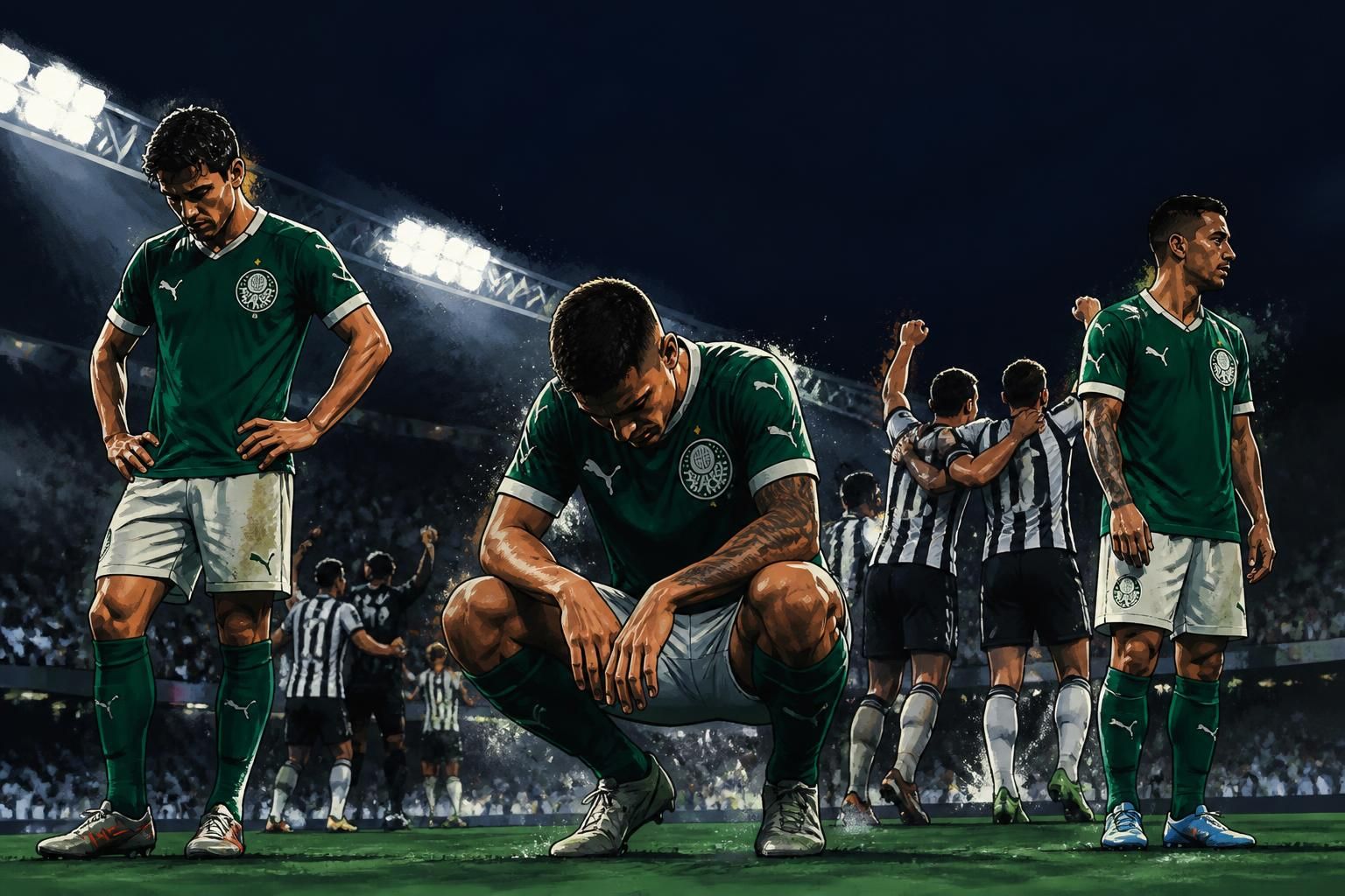 Palmeiras tropeça em casa e perde chance no Brasileirão