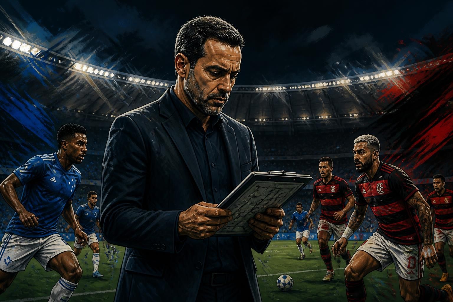 Cruzeiro x Flamengo: Escalação e mudanças para a Libertadores