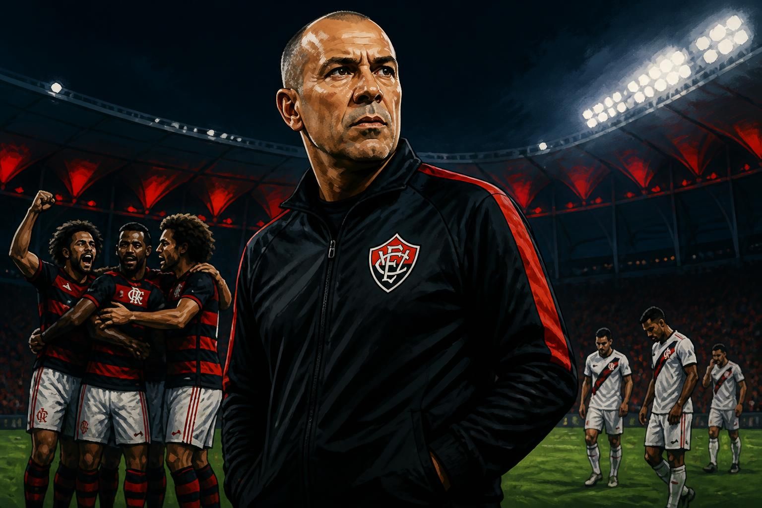 Flamengo vence Vitória e volta a depender de si