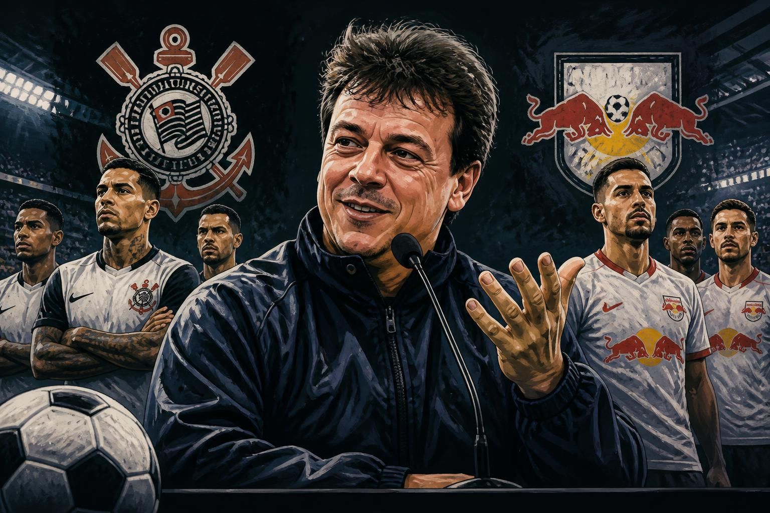 Diniz elogia elenco após vitória do Corinthians